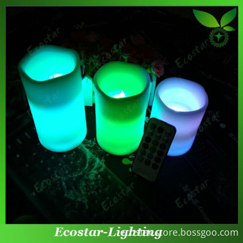 Color Changing Remote Controlled LED Candles